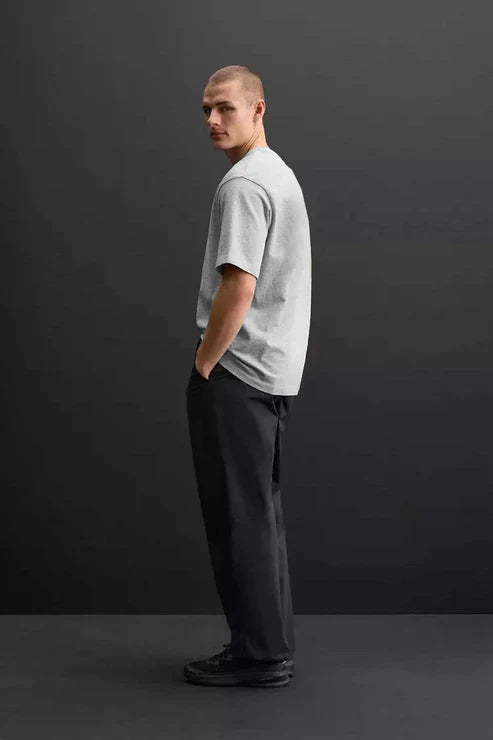 Polo Republica Men's Drop Shoulder Oversized Tee Shirt